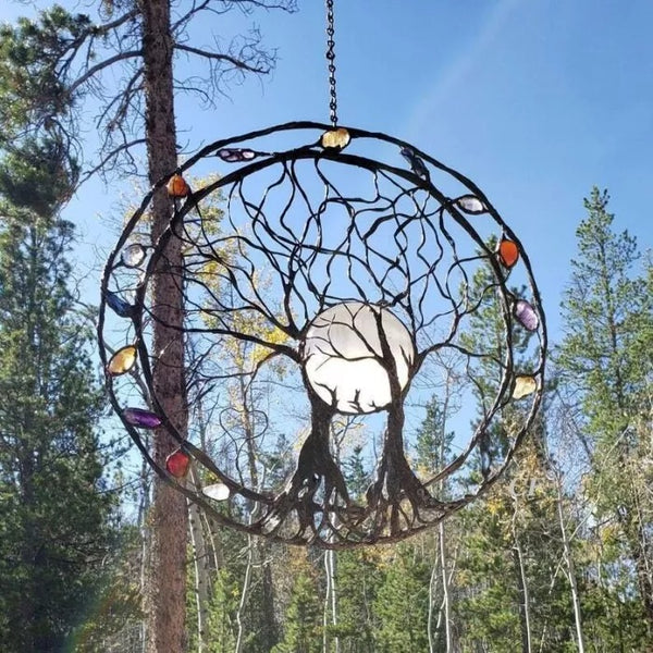 Circle of Life-metal Tree Wall Art