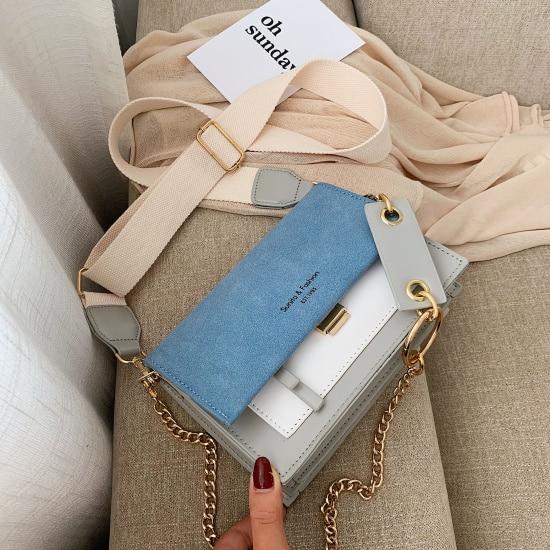 Mini Contrast Crossbody Bag