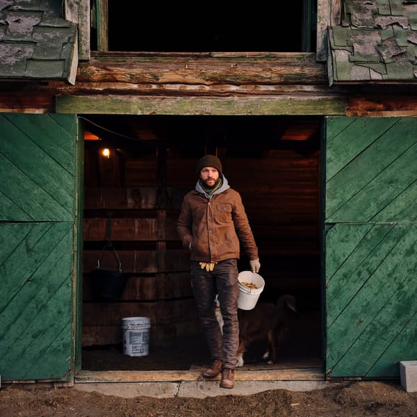Waxed Trucker Jacket