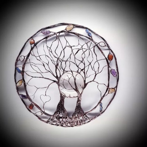 Circle of Life-metal Tree Wall Art