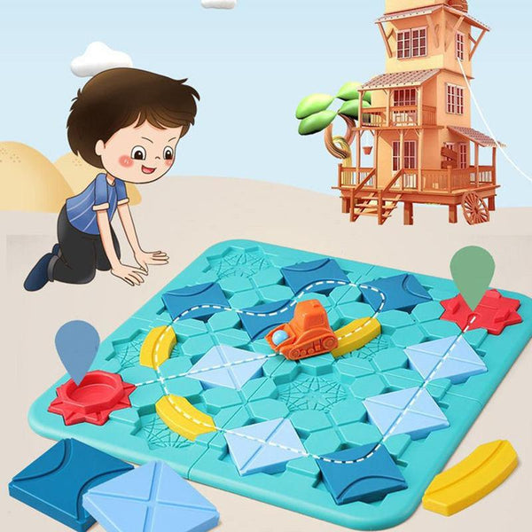 Road Maze Board 118 Challenges Educational Toys