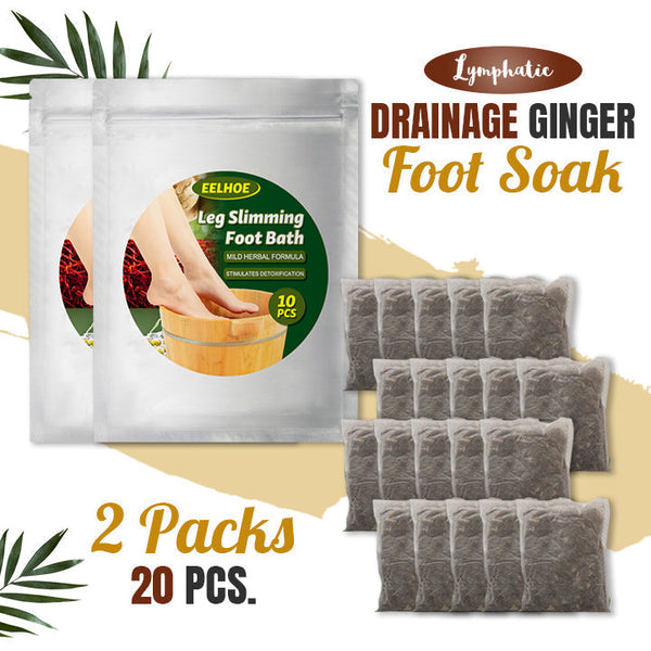 Lymphatic Drainage Ginger Foot Soak