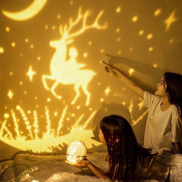 Starry Sky Lamp, 360 Rotation Starry Sky Xmas Projector