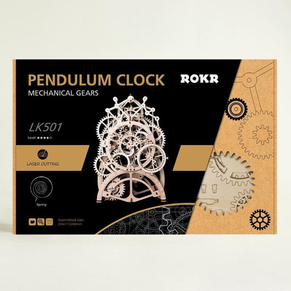 Pendulum Clock 3D Wooden Puzzle LK501