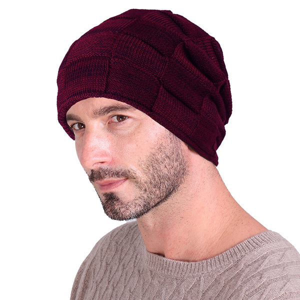 Sky Madrid Knitted Slouchy Beanie