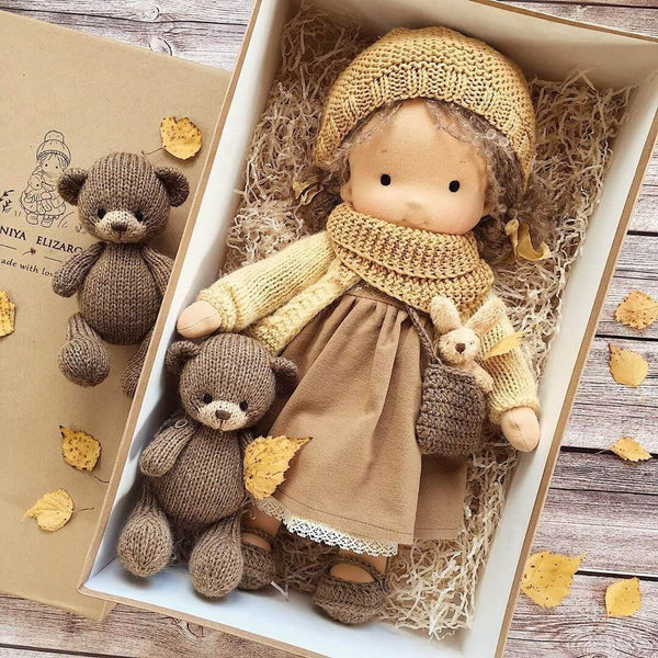 Artists' Handmade Waldorf doll