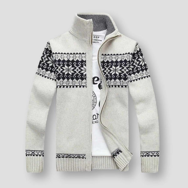 Sky Madrid Iceland Wool Cardigan