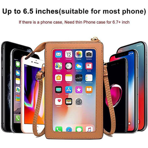 Women Touchscreen Cell Phone Purses Crossbody Bag