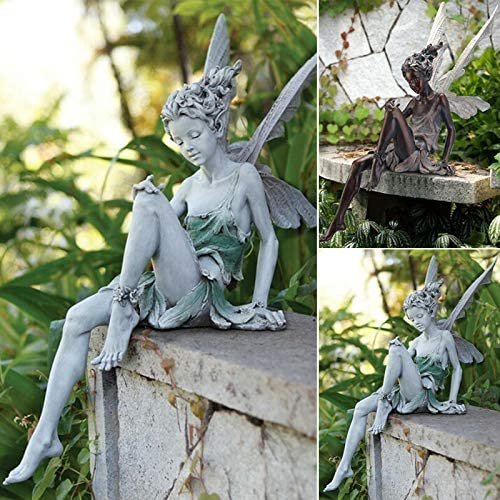 Sitting Fairy Statue