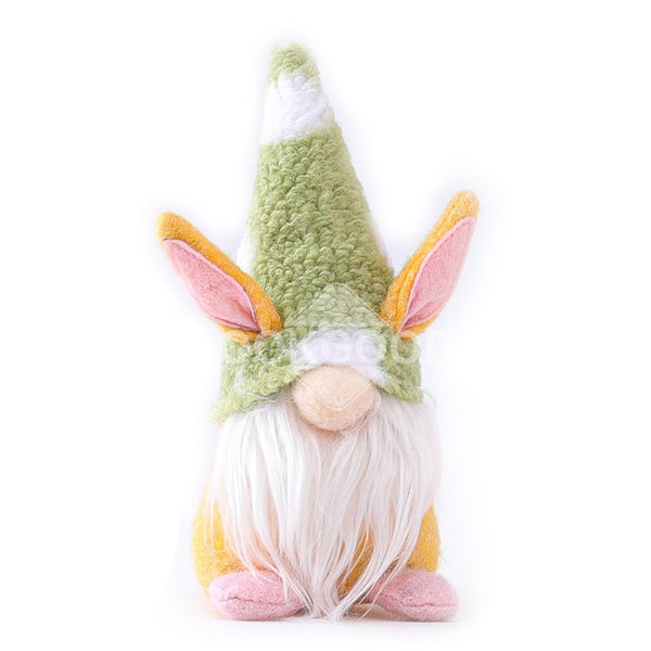 Spring Plush Bunny Gnome Doll For Easter Gift