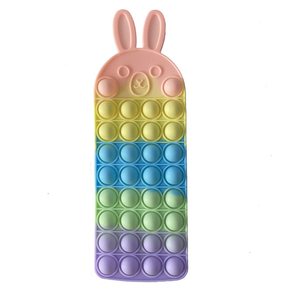 Fidget Toy Rabbit Bubble Pencil Pouch Easter Gifts