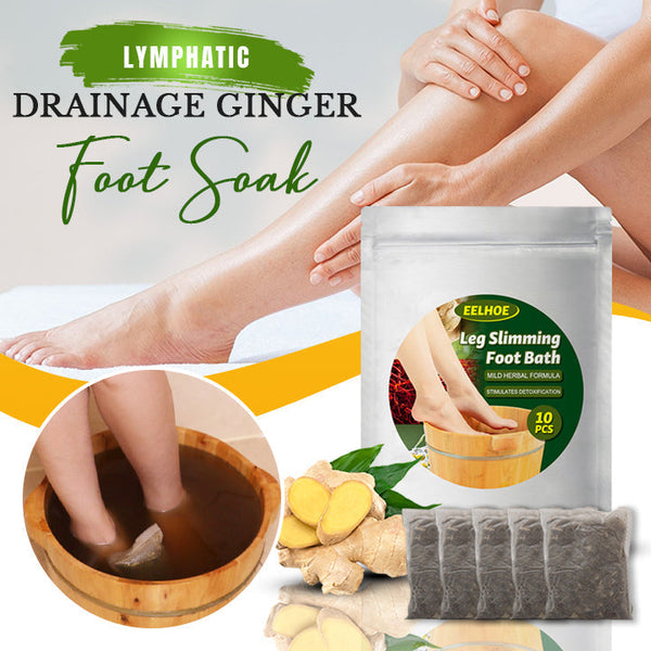 Lymphatic Drainage Ginger Foot Soak