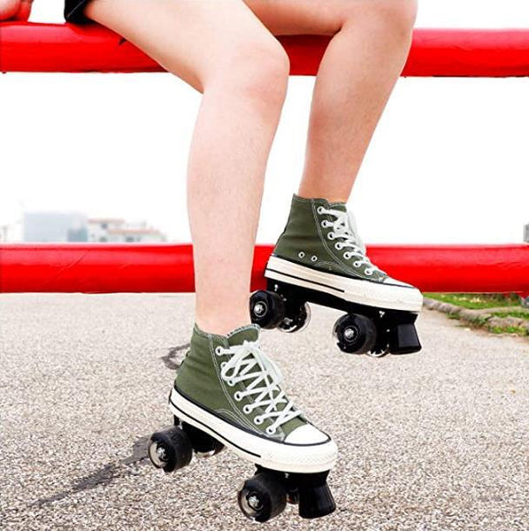 Canvas Flash Roller Skates