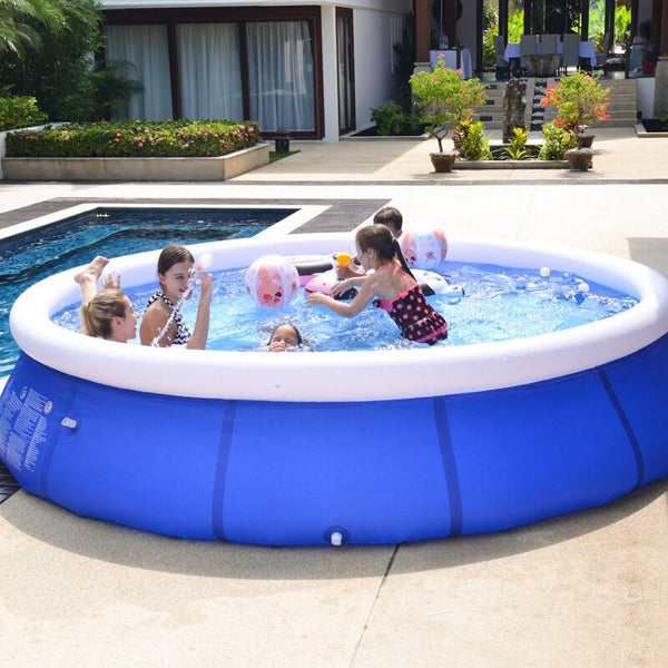 Family inflatable swimming pool for Adults Children Above Ground backyard swiming Pool Outdoor round pool