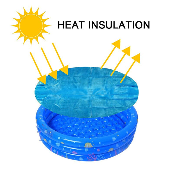 Solar Swimming Pool Cover Tarpaulin Heats Water Inflatable Pool Cover Protector