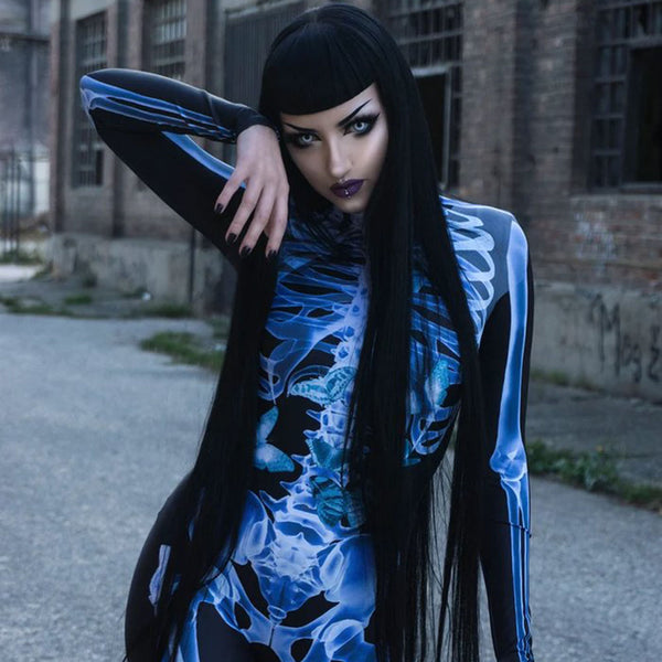 🎃Halloween Sale -SexySkull Bodysuit