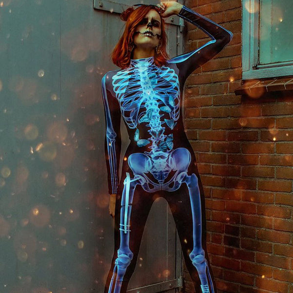🎃Halloween Sale -SexySkull Bodysuit