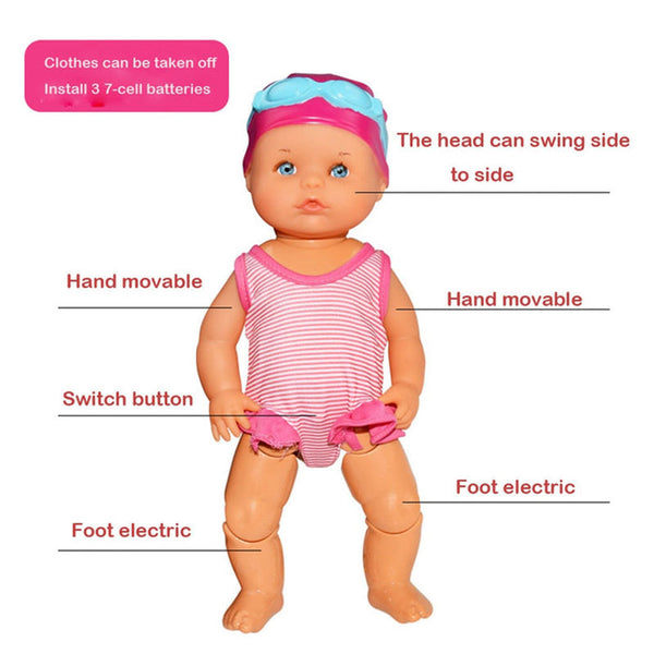 🔥The Best Gift For Kids💕Waterproof Swimmer Doll