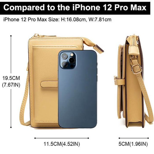 Women Touchscreen Cell Phone Purses Crossbody Bag