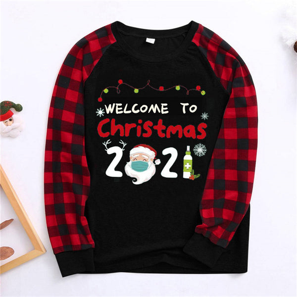 Christmas Pajamas Family Clothing Mother And Daughter Dad Son Clothes Family Look Christmas Family Pajamas
