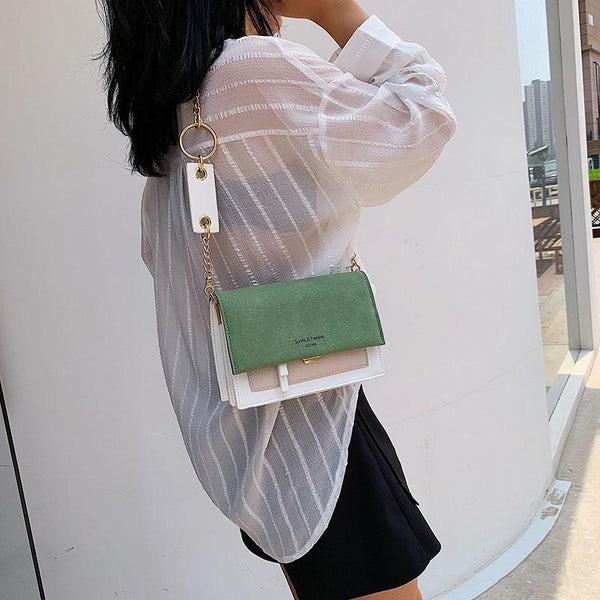 Mini Contrast Crossbody Bag