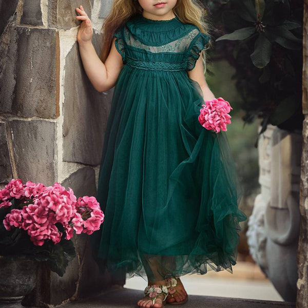 New Fashion Baby Girls Party Dress Sleeveless 3 Layers Tutu Dress