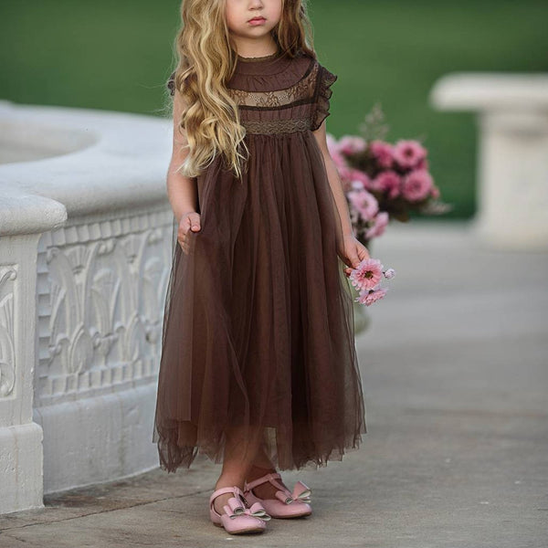New Fashion Baby Girls Party Dress Sleeveless 3 Layers Tutu Dress