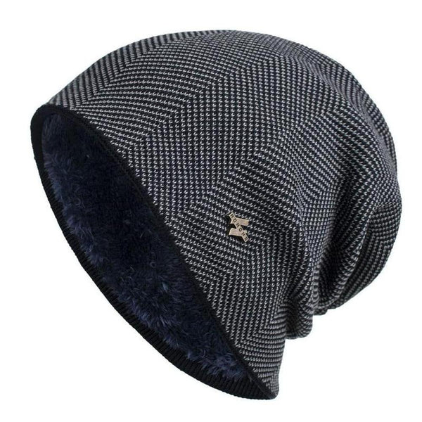 Sky Madrid Knitted Wool Beanie