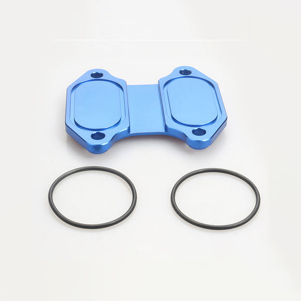 2007 - 2009 EGR Cooler Delete Kit for Dodge Ram Pickup Truck 6.7L Cummins Diesel Black