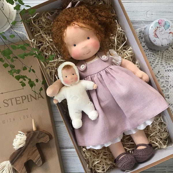 Artists' Handmade Waldorf doll