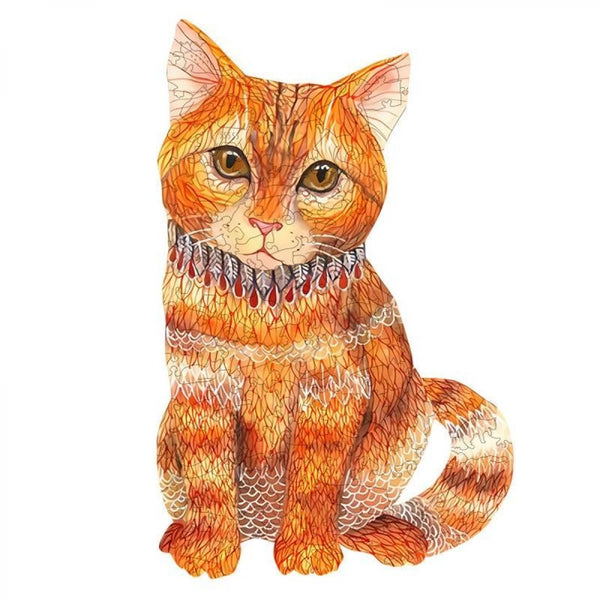 Wooden Jigsaw Puzzle Brown-Eyed