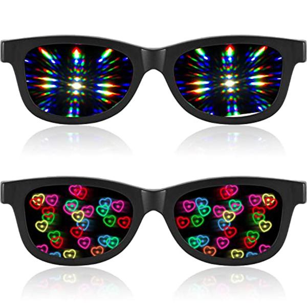 Premium Fireworks Diffraction Glasses