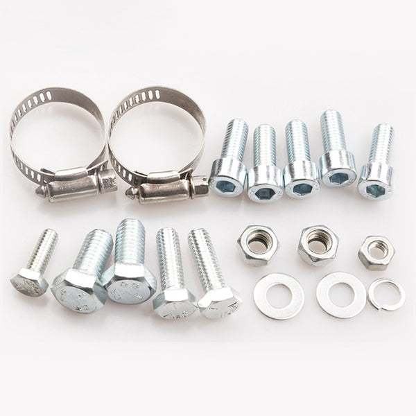 2007 - 2009 EGR Cooler Delete Kit for Dodge Ram Pickup Truck 6.7L Cummins Diesel Black