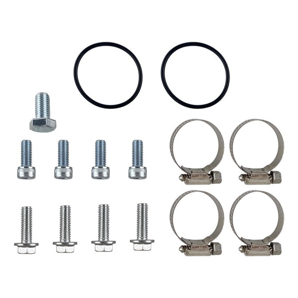 2011-2015 GMC Chevy 6.6L Duramax EGR Valve Cooler Delete Kit Black Off Plate