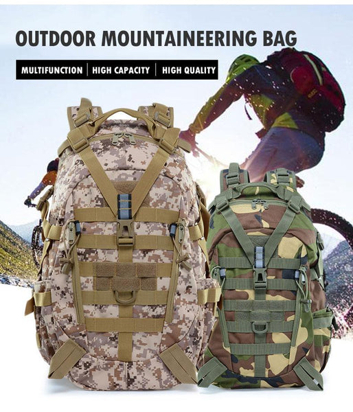 Military Tactical Outdoor Backpack