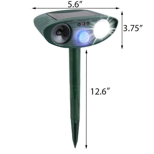 Ultrasonic Dog Repeller Solar Powered - Get Rid of Dog in 48 Hours