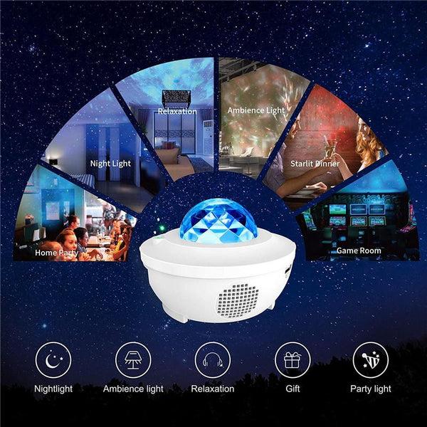 Galaxy Projector Night Light for Kids