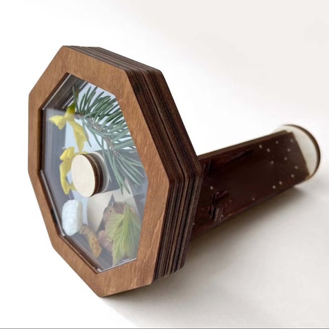 Diy Kaleidoscope Kit For Kids Magic Rotating Kaleidoscope Glasses Outdoor Toy