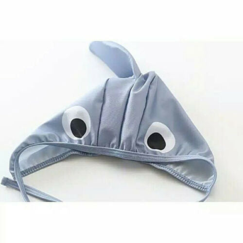 Girl Boy Swimsuits Bikini Cartoon 3D Shark Swimwear Bathing