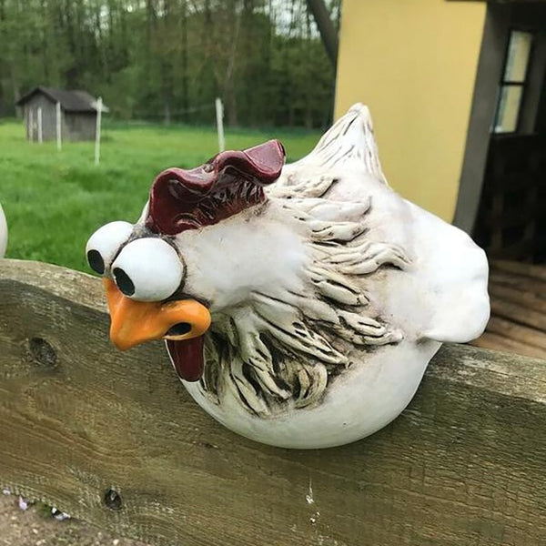 Chicken Farm Farm Art-Backyard Decoration Courtyard Chicken Decoration
