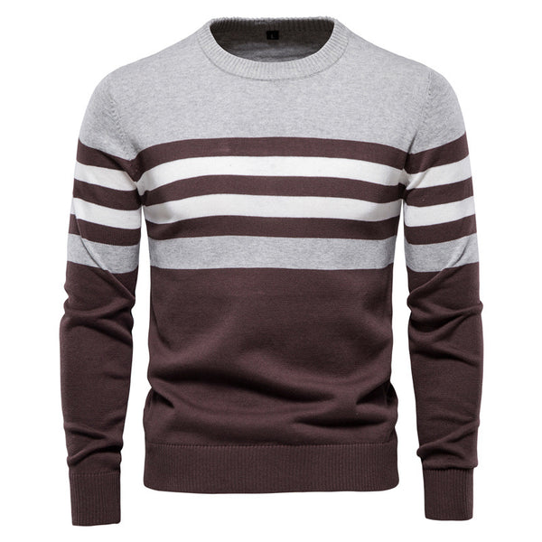 Sky Madrid Homer Striped Pullover