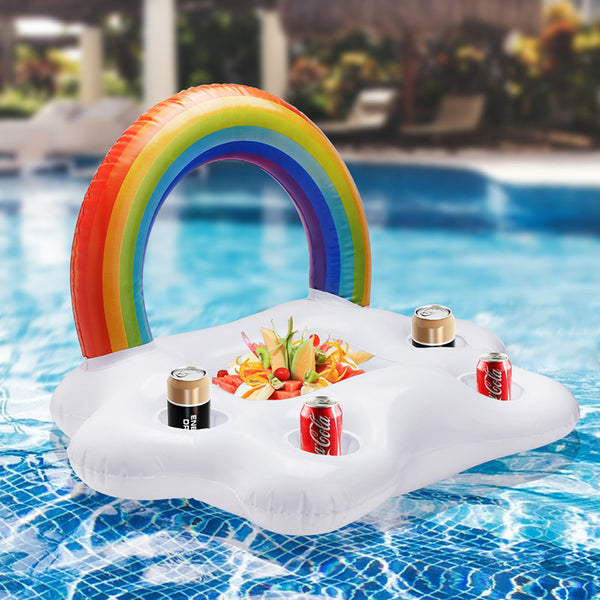 Inflatable Cup Holder Swimming Pool Float Pool Toy