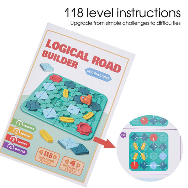 Road Maze Board 118 Challenges Educational Toys