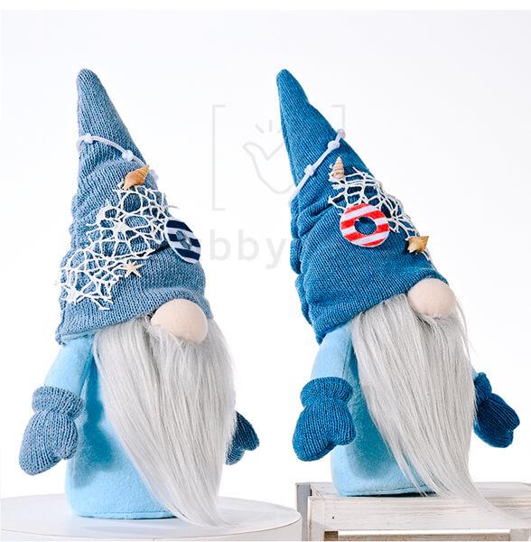 Adorable Plush Nautical Gnome For Home Decoration