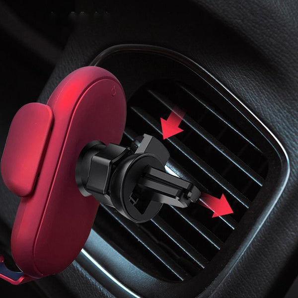 Smart wireless autosensing car phone holder charger