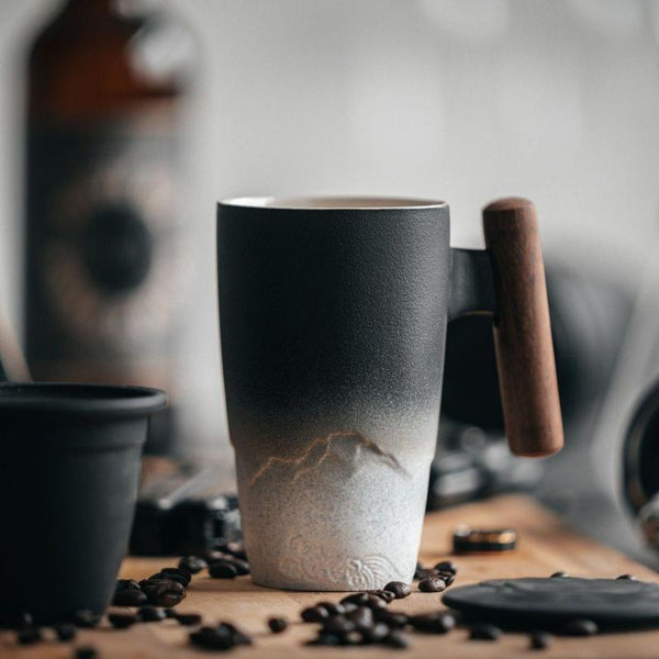 The Nepal Coffee & Tea Mug (Strainer & Lid Included)