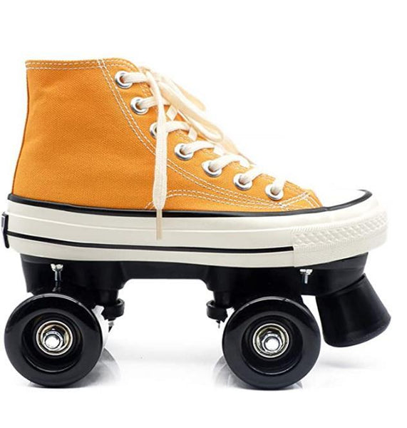 Canvas Flash Roller Skates