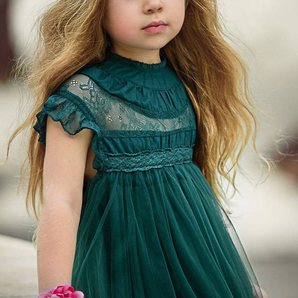New Fashion Baby Girls Party Dress Sleeveless 3 Layers Tutu Dress