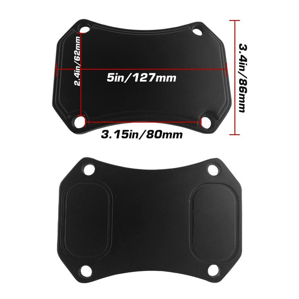 2011-2015 GMC Chevy 6.6L Duramax EGR Valve Cooler Delete Kit Black Off Plate