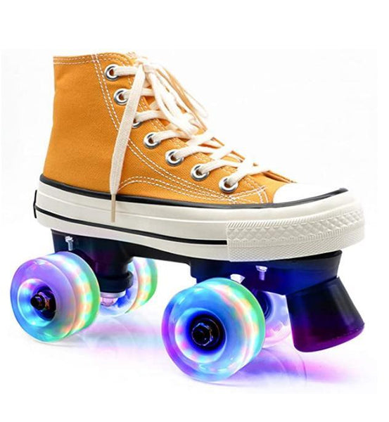 Canvas Flash Roller Skates
